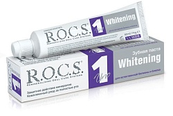 R.O.C.S. UNO Whitening Зубная паста Отбеливание, 74 гр