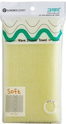 Clean&Beauty Wave Мочалка для душа 28х95 см 1 шт