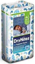 Huggies трусики для мальчиков DryNights 4-7 лет 10 шт