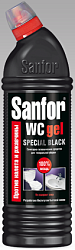 Sanfor WC Гель чистящий для туалета Special black 100% сила 1000 г