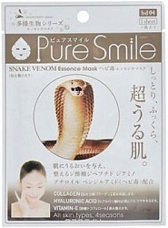 Pure Smile Living Essences Регенерирующая маска для лица с эссенцией змеиного яда 23 мл