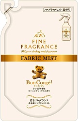 NS FaFa Кондиционер-спрей для тканей с нежным ароматом цитрусовых Fine Fragrance Bon Conge мягкая упаковка 230 мл