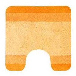 Spirella Коврик для туалета Balance оранжевый 55х55 см