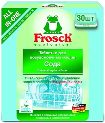 Frosch Таблетки для мытья посуды в пмм всё в одном 30 шт.