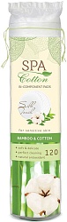 Spa Cotton Ватные диски Bamboo&Cotton 120 шт
