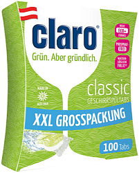Claro Eco XXL Таблетки для мытья посуды в посудомоечных машинах 100 шт.