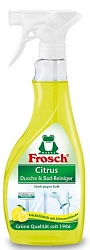 Frosch Очиститель для ванны и душа Фрош лимон, 500 мл