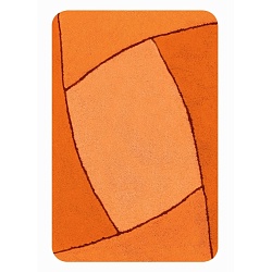 Spirella Коврик для туалета Focus оранжевый 55х55 см