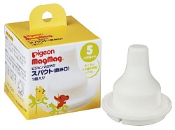 Pigeon сменный носик для чашек-поильников "Mag Mag" шаг 2