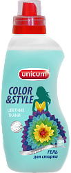 Unicum Гель для стирки цветного и линяющего белья 750 мл