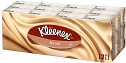 Kleenex платочки носовые Ultra Soft 12*7 шт.