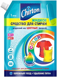 Chirton Жидкое средство для стирки цветных тканей 1000 мл