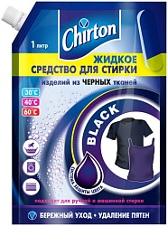 Chirton Жидкое средство для стирки чёрных тканей 1000 мл