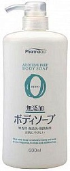 Kumano Cosmetics Pharmaact Zero Жидкое мыло для тела без добавок для чувствительной кожи 600 мл