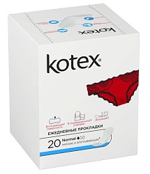 Kotex Прокладки ежедневные Normal 20 шт