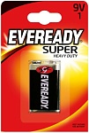 Energizer Батарейка солевая Eveready Super Heavy Duty 9V 1 шт