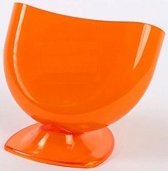 Подставка для губки оранжевая