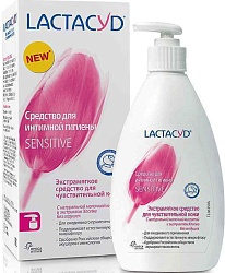 Lactacyd Femina Ежедневное средство для интимной гигиены для чувствительной кожи 200 мл