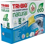 Tri-Bio Натуральные эко капсулы для стирки белья Нежная детская формула 14 шт.