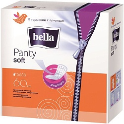 Bella Прокладки ежедневные Panty Soft 60 шт