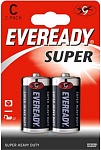 Energizer Батарейка Eveready Super Heavy Duty C/R14 2 шт