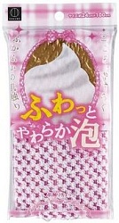 Kokubo Массажная мочалка для тела Fuwatto Yawaraka-Awa Body Towel 24*100 см