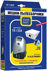 Top House TH 130 X Двухслойные мешки-пылесборники для пылесосов LG Electronics 5 шт