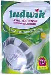 Ludwik All in One Гелевые капсулы для посудомоечных машин без фосфатов 10 шт