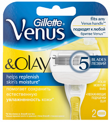 Gillette Venus&Olay Сменные кассеты для бритья 2 шт