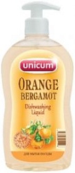 Unicum Средство для мытья посуды Апельсин-бергамот 550 мл