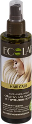 Ecolab Средство-спрей для укладки и укрепления волос Разглаживающий 200 мл