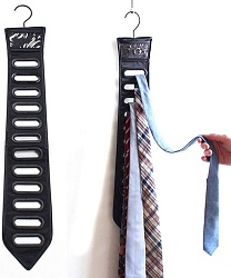 Umbra Органайзер для галстуков Black tie чёрный