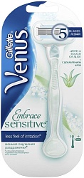 Gillette Venus Embrace Sensitive Бритва с 1 сменной кассетой для чувствительной кожи