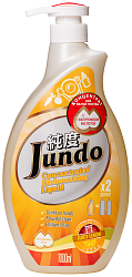 Jundo Концентрированный гель с гиалуроновой кислотой для мытья посуды и детских принадлежностей Juicy Lemon 1 л