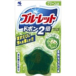 Kobayashi Bluelet Dobon W Herb Двойная очищающая и дезодорирующая таблетка для бачка унитаза с ароматом трав 120 г