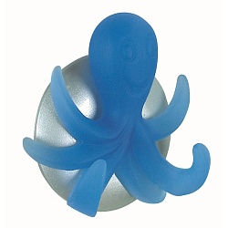 Spirella Крючок для ванной Octopus синий