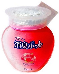 ST Shoushuu Pot Ароматизатор автомобильный с ароматом розовых цветов 150 мл