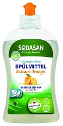 Sodasan Средство жидкое концентрированное для мытья посуды Апельсин 500 мл