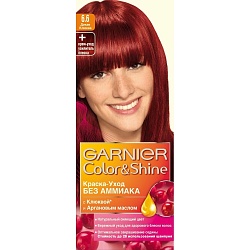 Garnier краска-уход для волос Color&Shine Дикая клюква тон 6.60