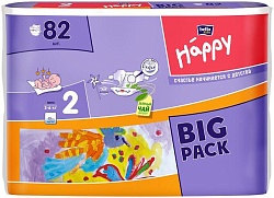 Bella Подгузники для детей Baby Happy Mini 3 - 6 кг 78 шт