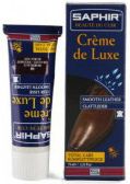 Saphir Крем тюбик с губкой Creme de luxe neutral 75 мл