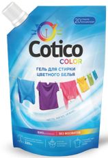 Cotico Гель для стирки цветного и линяющего белья дой-пак 1 л