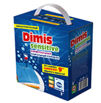 Dimis Sensitive Concentrate Универсальный концентрированный стиральный порошок 3 кг
