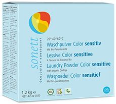 Sonett Стиральный порошок для цветных тканей Sensitive для чувствительной кожи 1,2 кг