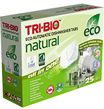 Tri-Bio Натуральные эко таблетки для посудомоечных машин 25 табл.