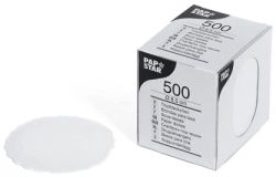Pap Star Подставки под чашки (коастер) белые d 8,5 см 500 шт