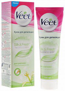 Veet expert (Вит Эксперт) крем для депиляции для всех типов кожи, 200мл