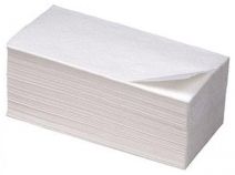 Proff Comfort Полотенца листовые V-сложения 1-нослойные белые 250 листов, 20 шт