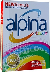 Alpina Стиральный порошок автомат Color 400 г