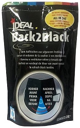 Ideal Краска 100% чёрная Noir всё в одном для восстановления цвета чёрной одежды